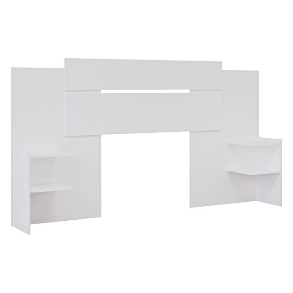 Cabeceira Extensiva Panan Mila com 03 Opções de Montagem - Branco