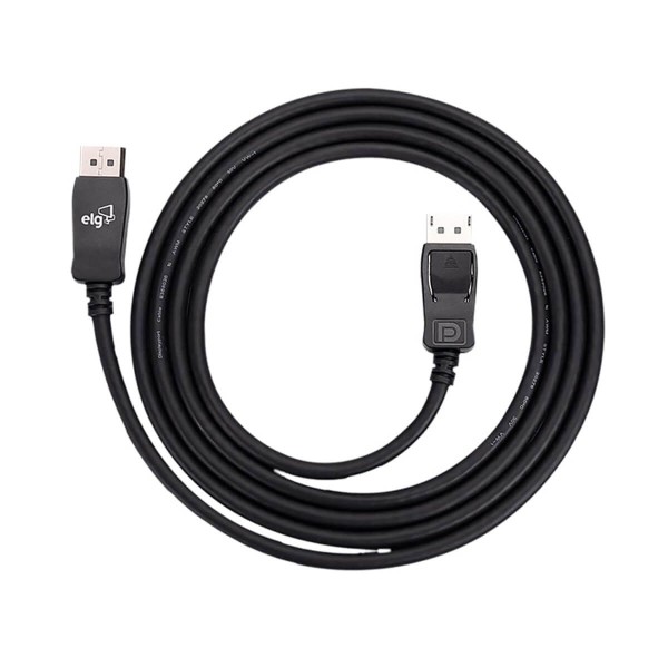 Encontraproduto.com.br - Cabo DisplayPort ELG 1.4 8K 2 Metros