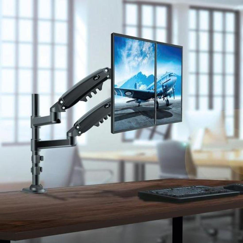 Encontraproduto.com.br - Suporte Tipo Torre Multiarticulado de Mesa com pistão FH160N - ELG