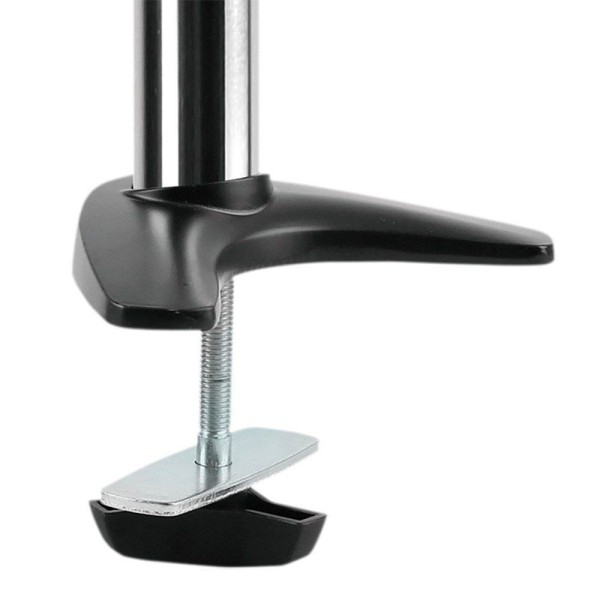 Encontraproduto.com.br - Suporte Tipo Torre Multiarticulado de Mesa P/ 2 Monitores de 15