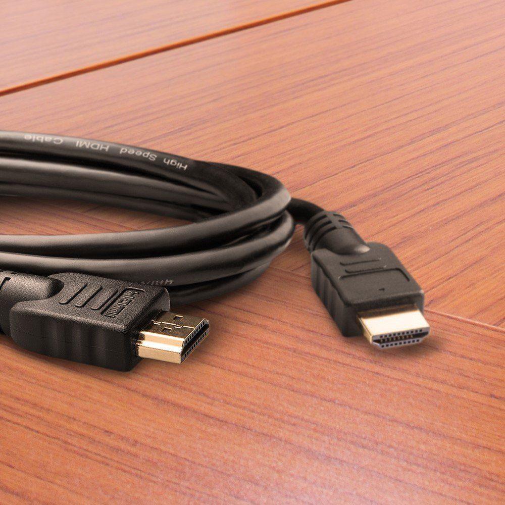 Encontraproduto.com.br - Kit Cabo Elg Hdmi Hs1018 1.80 Metros Preto