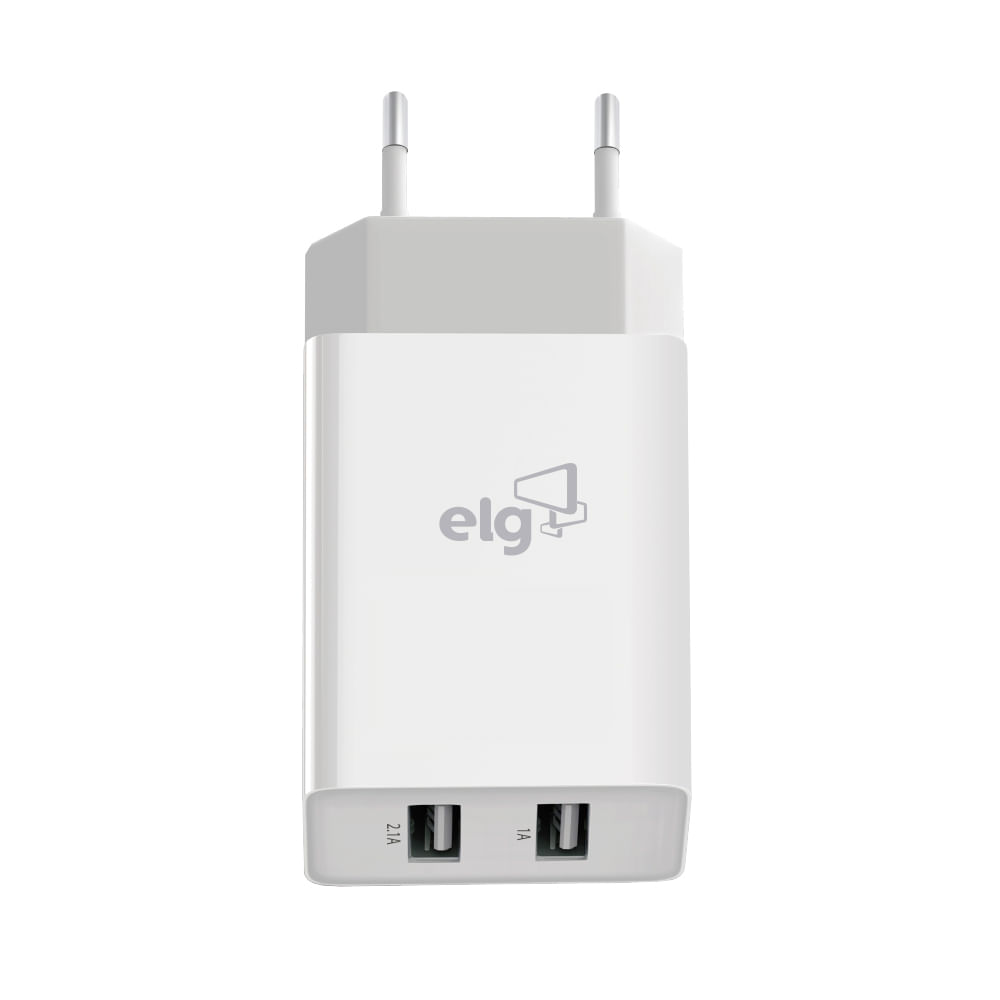 Encontraproduto.com.br - Carregador ELG Universal USB com 2 Saidas