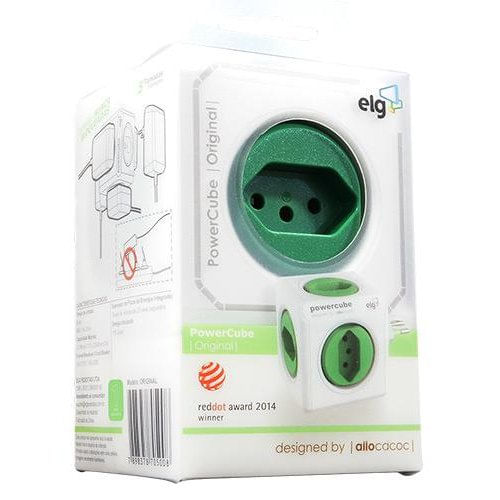 Encontraproduto.com.br - Powercube 5 Tom Bivolt Pwc-R5 - ELG