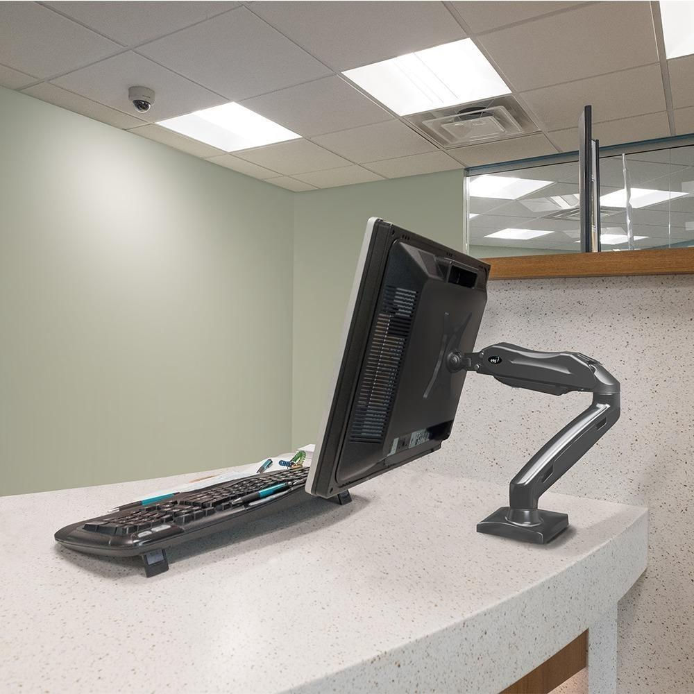 Encontraproduto.com.br - Suporte Para Monitor Articulado De Mesa 17-35