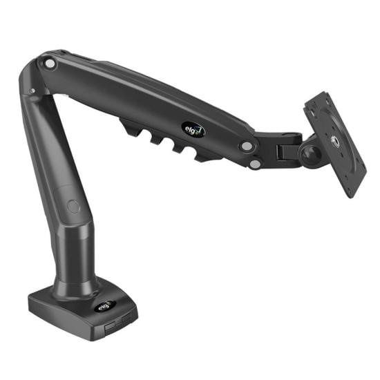 Encontraproduto.com.br - Suporte Para Monitor Articulado De Mesa 17-35