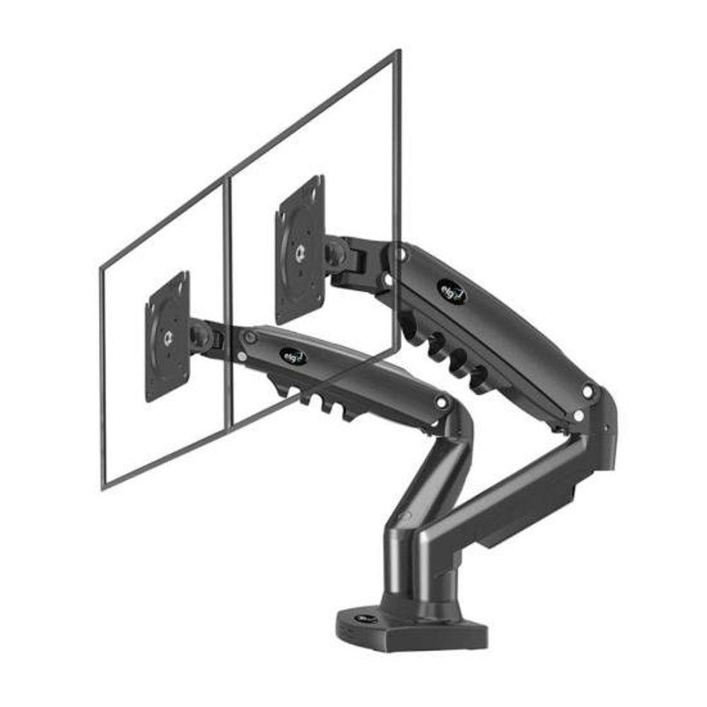 Encontraproduto.com.br - Suporte de Mesa Para 2 Monitores 17