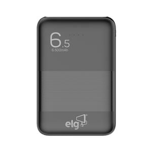 Encontraproduto.com.br - Carregador Portátil 6500mAh ELG PB65 Preto