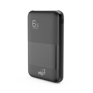 Encontraproduto.com.br - Carregador Portátil 6500mAh ELG PB65 Preto