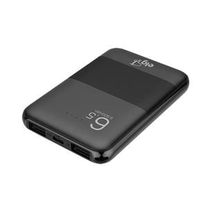 Encontraproduto.com.br - Carregador Portátil 6500mAh ELG PB65 Preto
