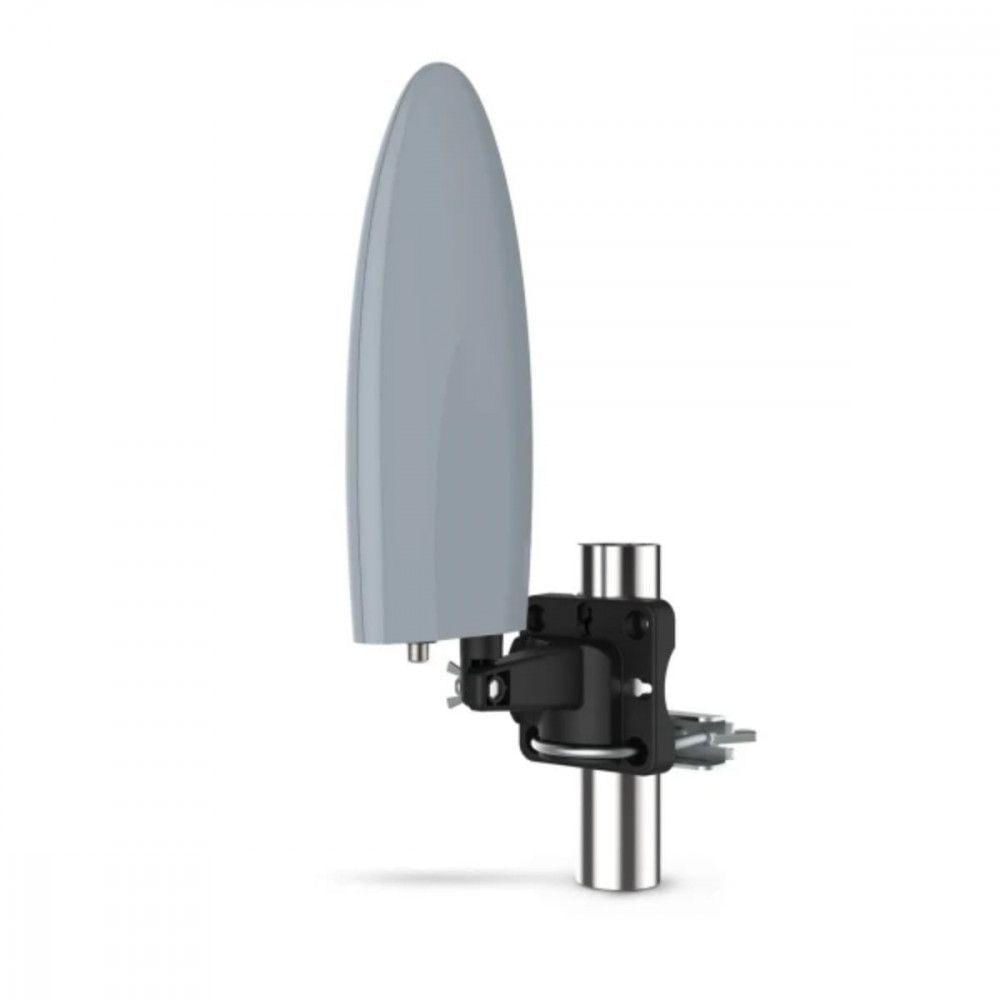 Encontraproduto.com.br - Antena Digital Elg Externa Com Cabo De 10 Metros Cinza