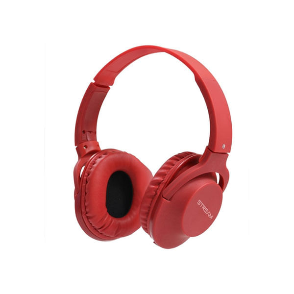 Headset ELG HPWRD Stream com Microfone e Cabo Removivel Vermelho