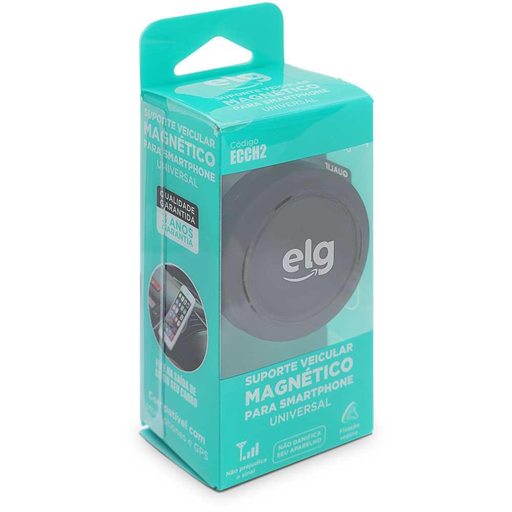 Encontraproduto.com.br - Suporte Veicular Universal para Celular com Base Magnética ECCH2 ELG