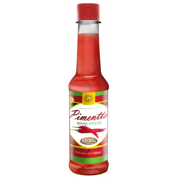 Encontraproduto.com.br - Molho de Pimenta Ruah Tradicional 150ml