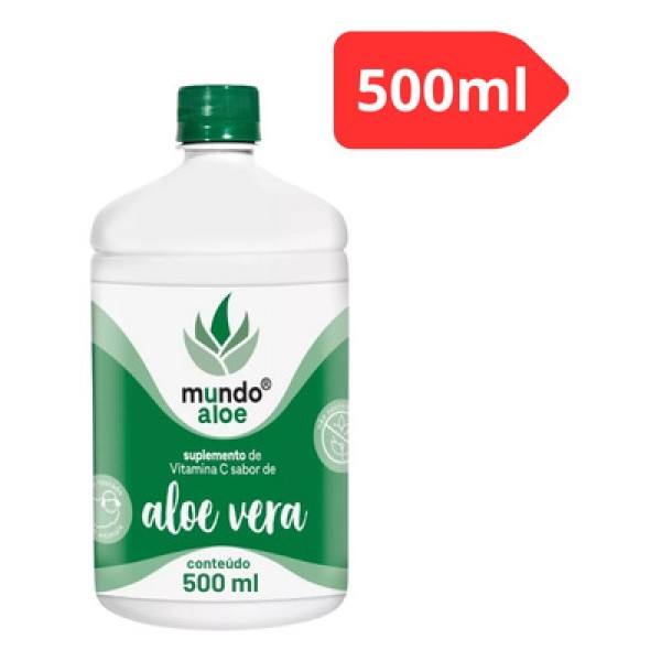 Polpa de Babosa (Aloe Vera Concentrado) 500ml - Mundo Aloe