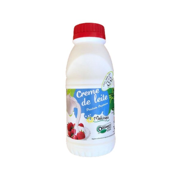 Encontraproduto.com.br - Creme de Leite Fresco Orgânico Malunga 500 ml