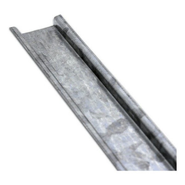 Trilho Aço Pré Zincado Liso Ts-35x7,5mm 1 Metro Alge