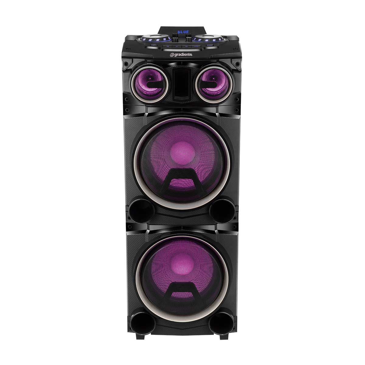 Encontraproduto.com.br - Caixa De Som Gradiente GCA103M 1500W Bluetooth