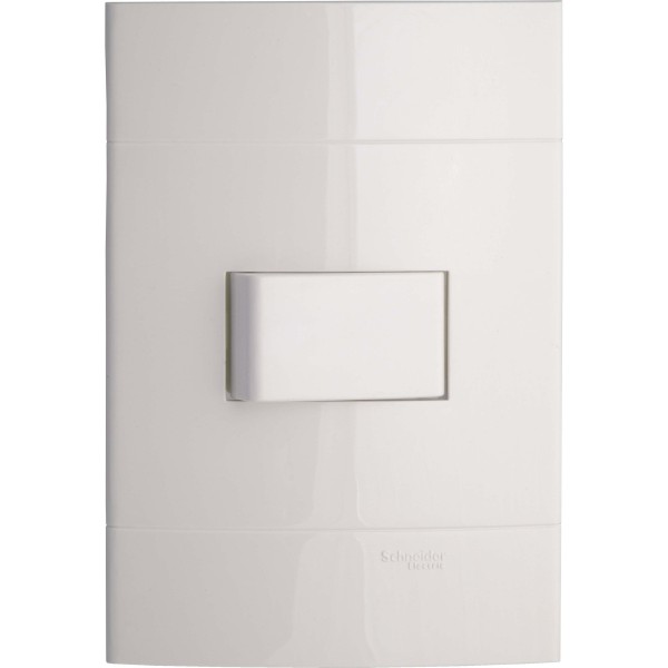 Encontraproduto.com.br - Interruptor Paralarelo 1Tc 10A Branco Decor Schneider