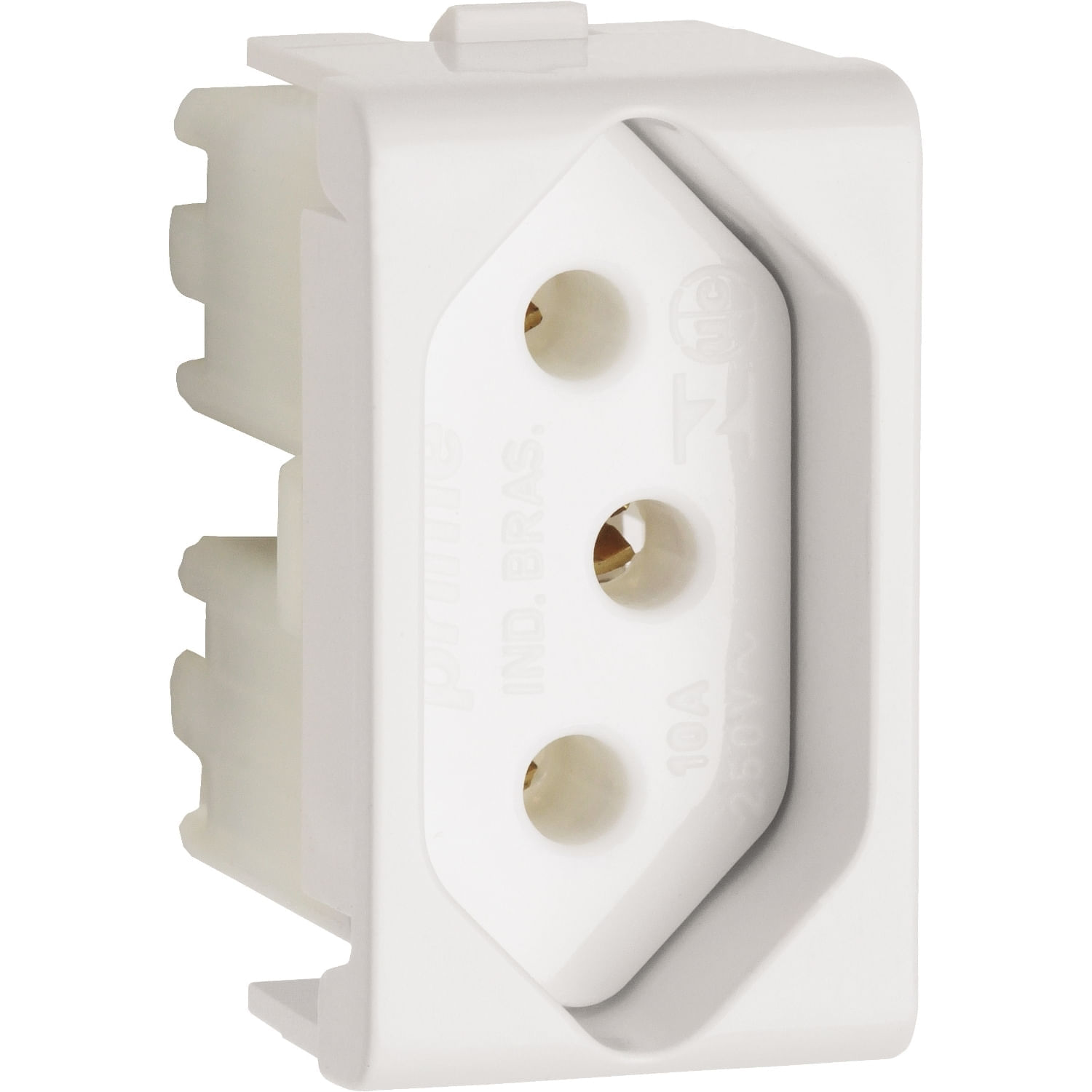 Encontraproduto.com.br - Tomada 2P+T 10a 250v Decor PRM 04721 – Schneider