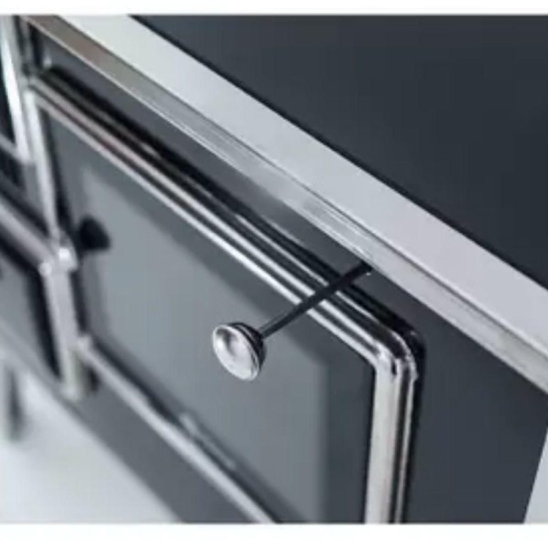 Encontraproduto.com.br - Fogão Geral A Lenha N2 Direito Vitroceramico Braslar Inox