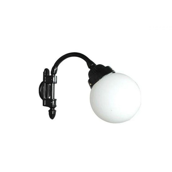 Encontraproduto.com.br - Luminária Dinamarca com Braço Externa/interna Alumínio 42cm