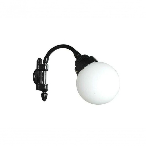 Encontraproduto.com.br - Luminária Dinamarca com Braço Externa/interna Alumínio 42cm