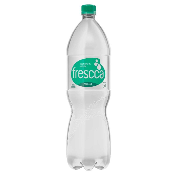 Água Mineral Natural com Gás Frescca 1,5L