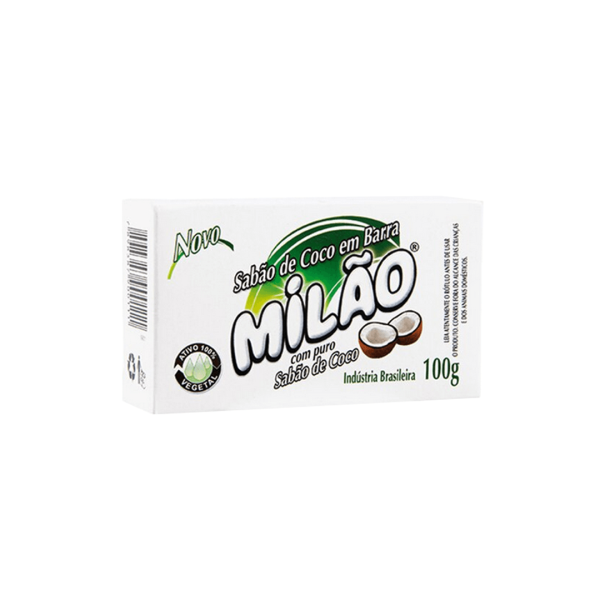 Sabão Em Barra Milão de Coco 100g