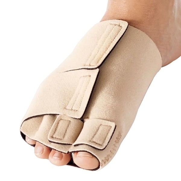 Encontraproduto.com.br - Envoltório De Compressão Ajustável - Ready Wrap - Dedos Pé Direito - Tam P - Bege