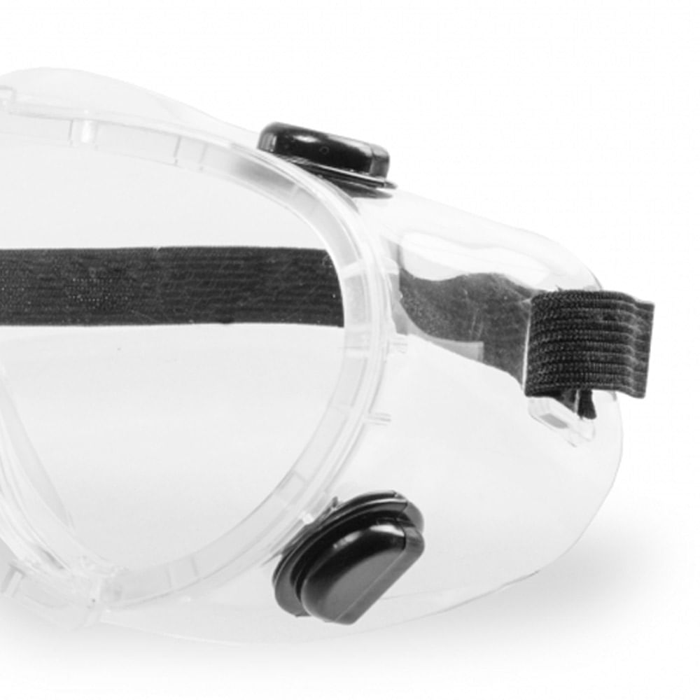 Encontraproduto.com.br - Óculos panorâmico incolor RA com válvula para ventilação - KALIPSO