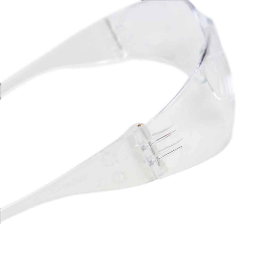 Encontraproduto.com.br - Óculos de Segurança Policarbonato com Lentes Incolores Leopardo - Kalipso
