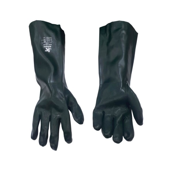 Encontraproduto.com.br - Luva De Segurança Pvc Com Forro 45cm - Kalipso