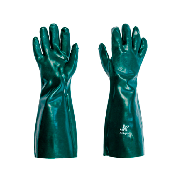 Encontraproduto.com.br - Luva De Segurança Pvc Com Forro 45cm - Kalipso