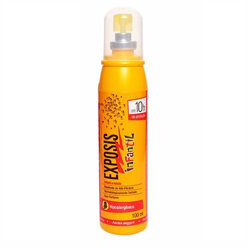 Encontraproduto.com.br - Repelente Exposis Infantil Sem Perfume Spray 100ml