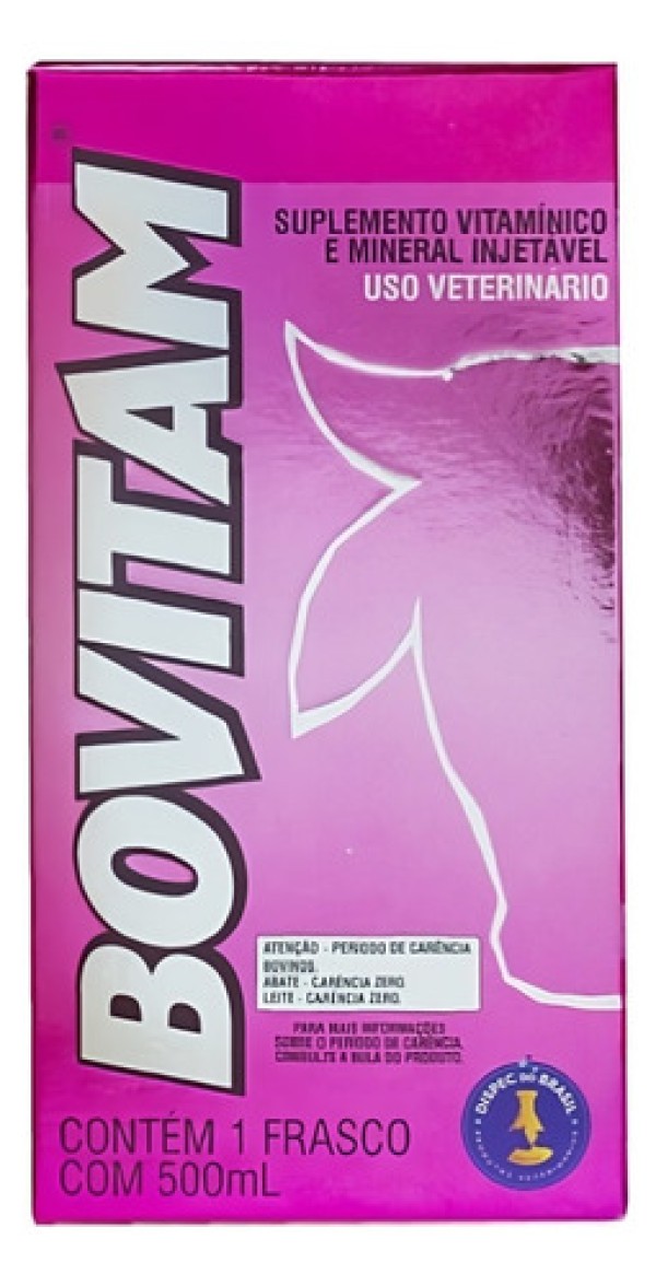 Encontraproduto.com.br - Medicamento Suplemento Vitamínico Bovitam 500ml