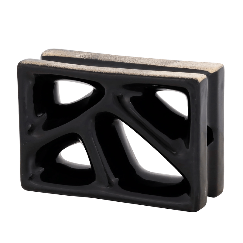 Tijolo Vazado 22,5x15,5x8 Rama Preto