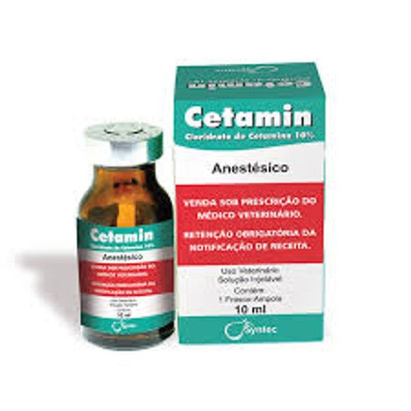 Encontraproduto.com.br - Medicamento Anestésico Cetamin 10% Inj 10ml