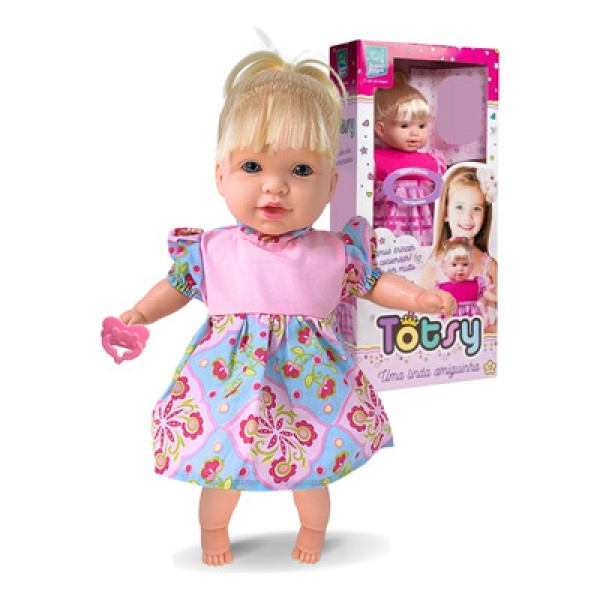 Encontraproduto.com.br - Brinquedo Boneca Super Toys Com Cabelo Totsy