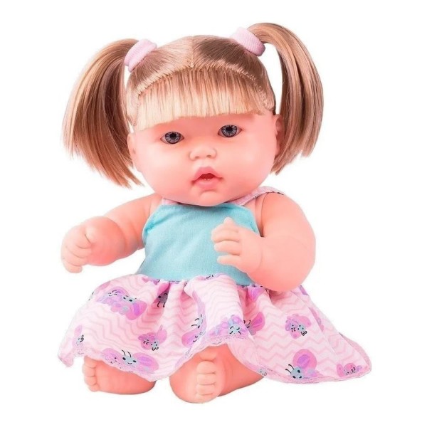 Encontraproduto.com.br - Boneca Neneca C/ Cabelo Vinil 40cm 393 Super Toys