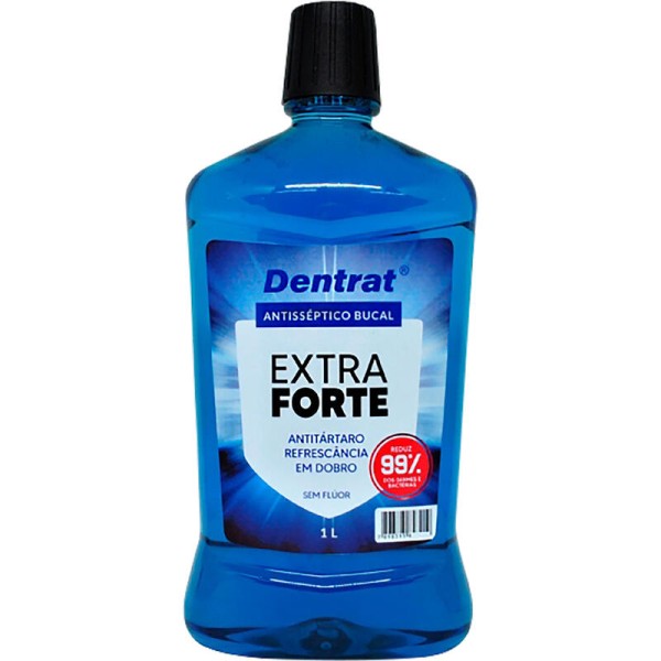 Encontraproduto.com.br - Antisséptico Bucal Dentrat Extra forte Frasco com 1L
