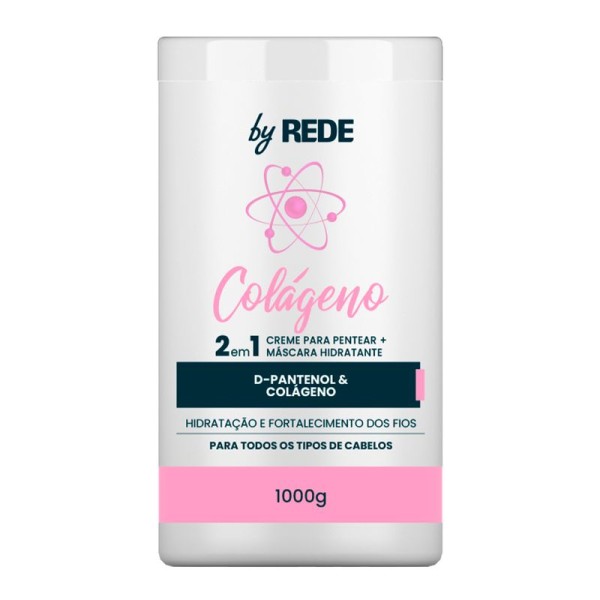 Encontraproduto.com.br - Creme Para Pentear By Rede 2 Em 1 Colágeno 1kg
