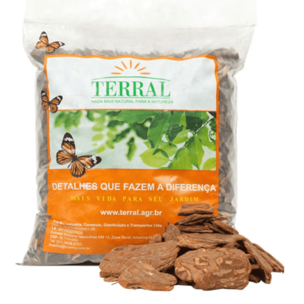 Encontraproduto.com.br - Casca de Pinus 20L - TERRAL