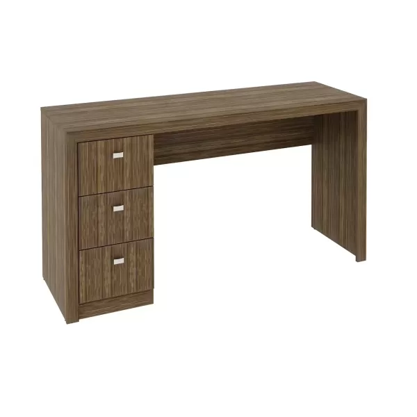 Encontraproduto.com.br - Escrivaninha 3 Gavetas Me4102 Nogal