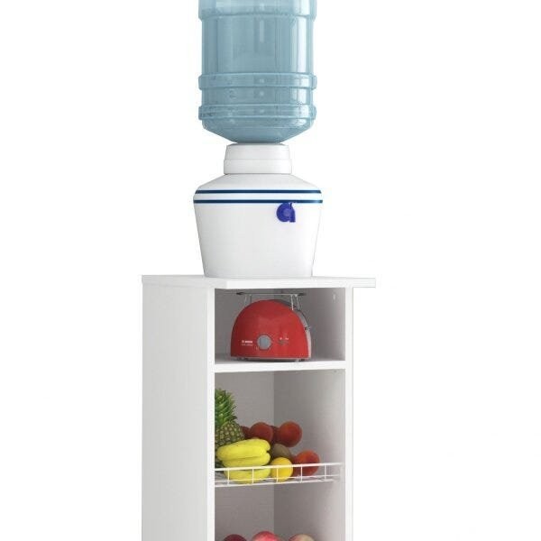 Encontraproduto.com.br - Balcão Fruteira  2 cestos Aramados Tecno Mobili