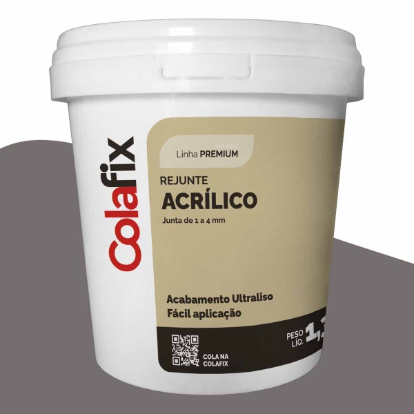 Rejunte Acrílico Colafix Grafite