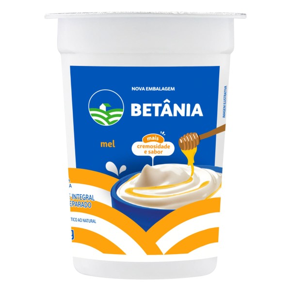 Encontraproduto.com.br - Iogurte Natural Betânia Mel Unidade com 170g