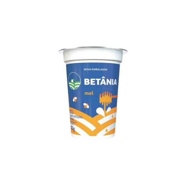 Encontraproduto.com.br - Iogurte Natural Betânia Mel Unidade com 170g