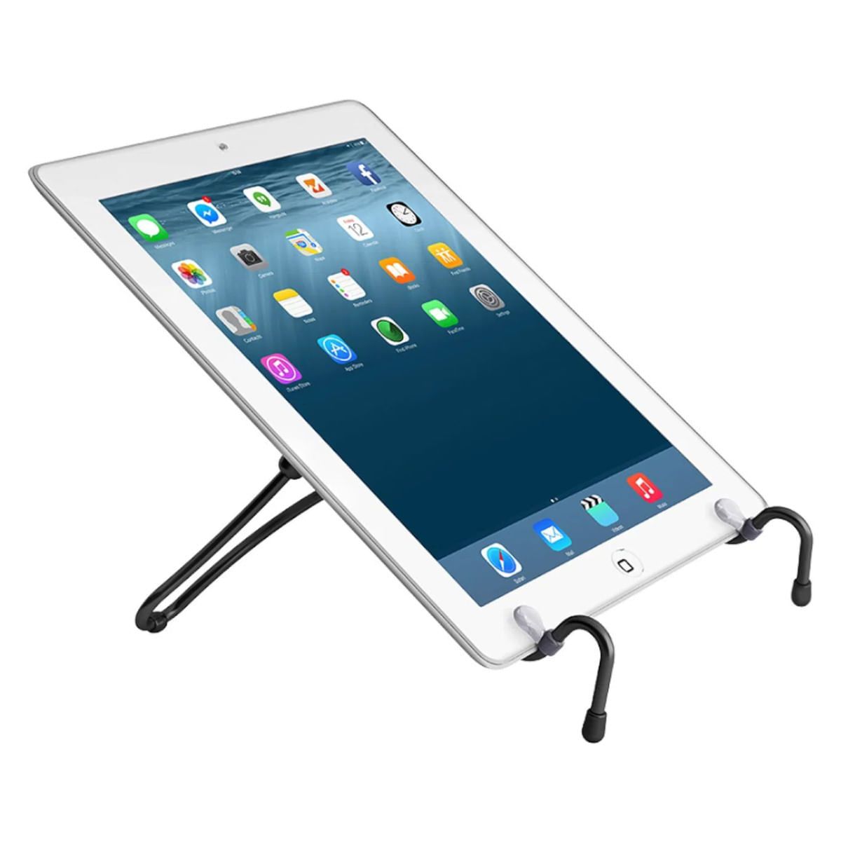 Encontraproduto.com.br - Suporte Notebook Regulável Cromado SN-1267 Digitador