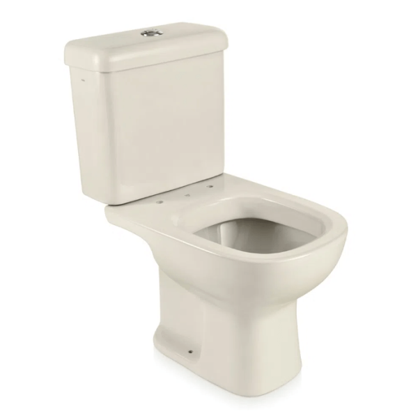 Encontraproduto.com.br - Kit Vaso com Caixa Acoplada Etna Palha Icasa
