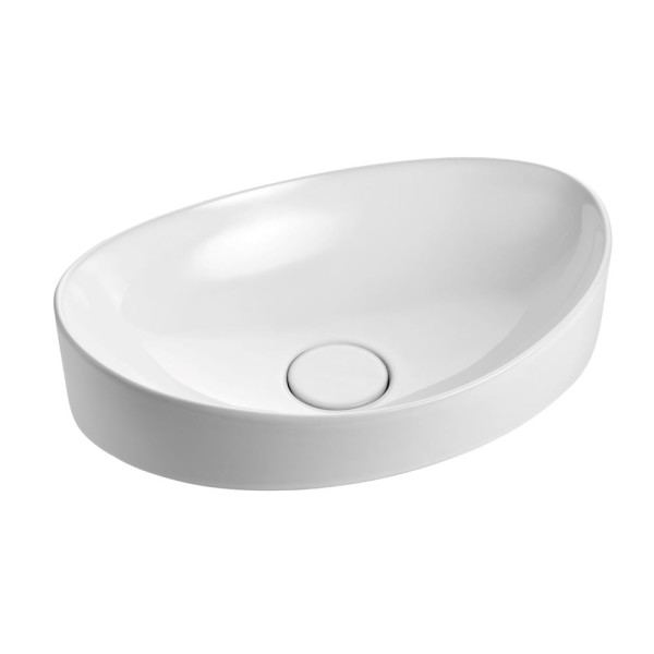 Encontraproduto.com.br - Cuba de Apoio Oval Ica21 Sem Mesa Icasa